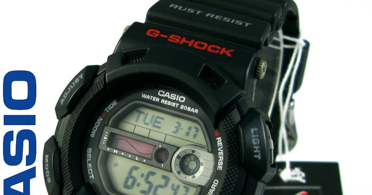 JAM TANGAN ORI DAN MURAH: G SHOCK Gulfman G-9100-1D / G SHOCK Solar