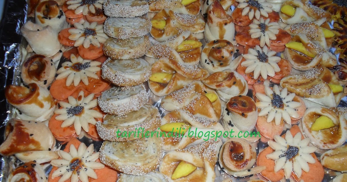 Tariflerin Dili TUZLU KURABİYE ÇEŞİTLERİ