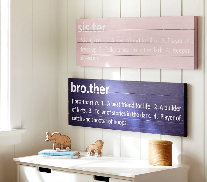 Diy Pottery Barn Knockoff Brother Sister Signs Mccarty Adventures
