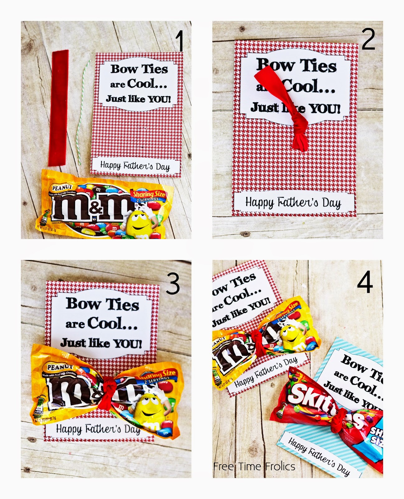 Dr. Who Bow Tie, Father's Day Printable Free Time Frolics