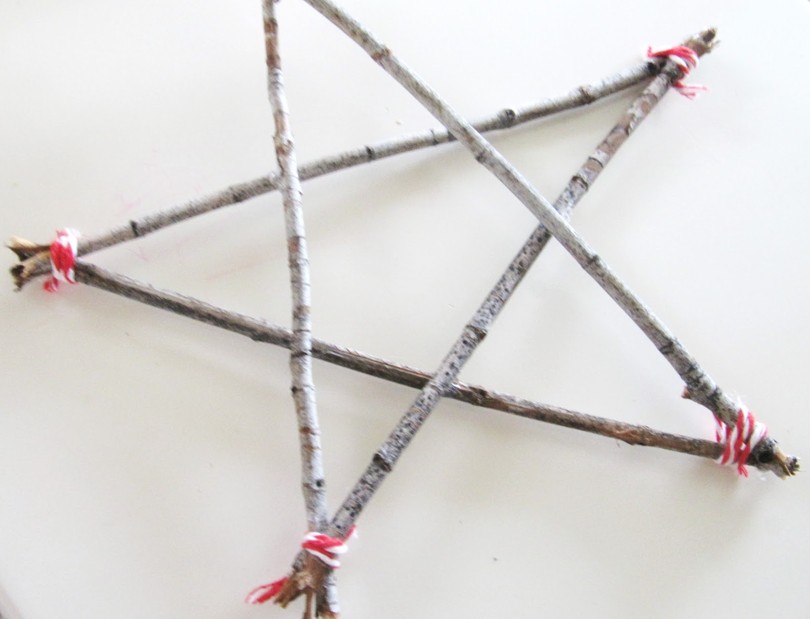 How to Make Stick Stars The Wicker House