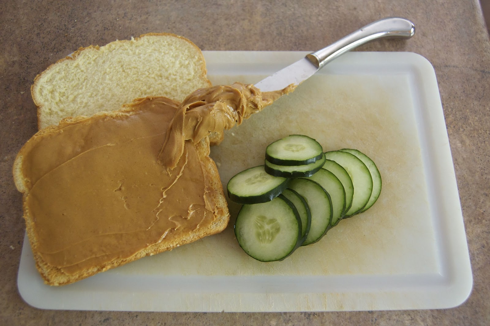 Peanut Butter Cucumber Sandwich 365 Days of Baking
