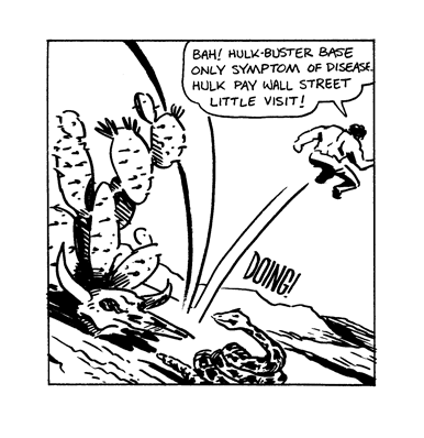Hulk Jumping