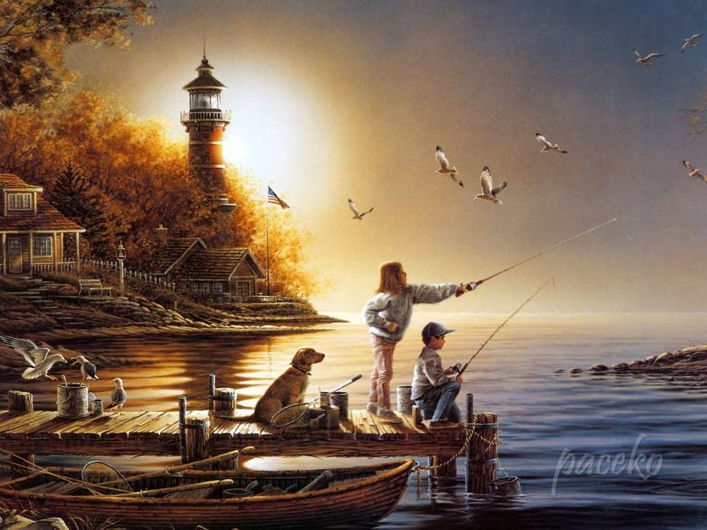Terry Redlin Paintings Artwork wallpaper From Sea to Shining Sea
