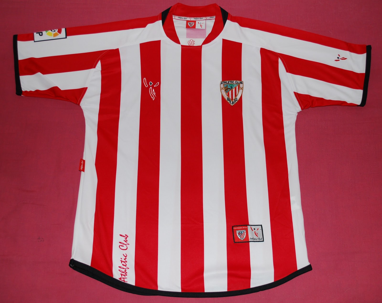 Mi Colección de Camisetas del Athletic Club Bilbao