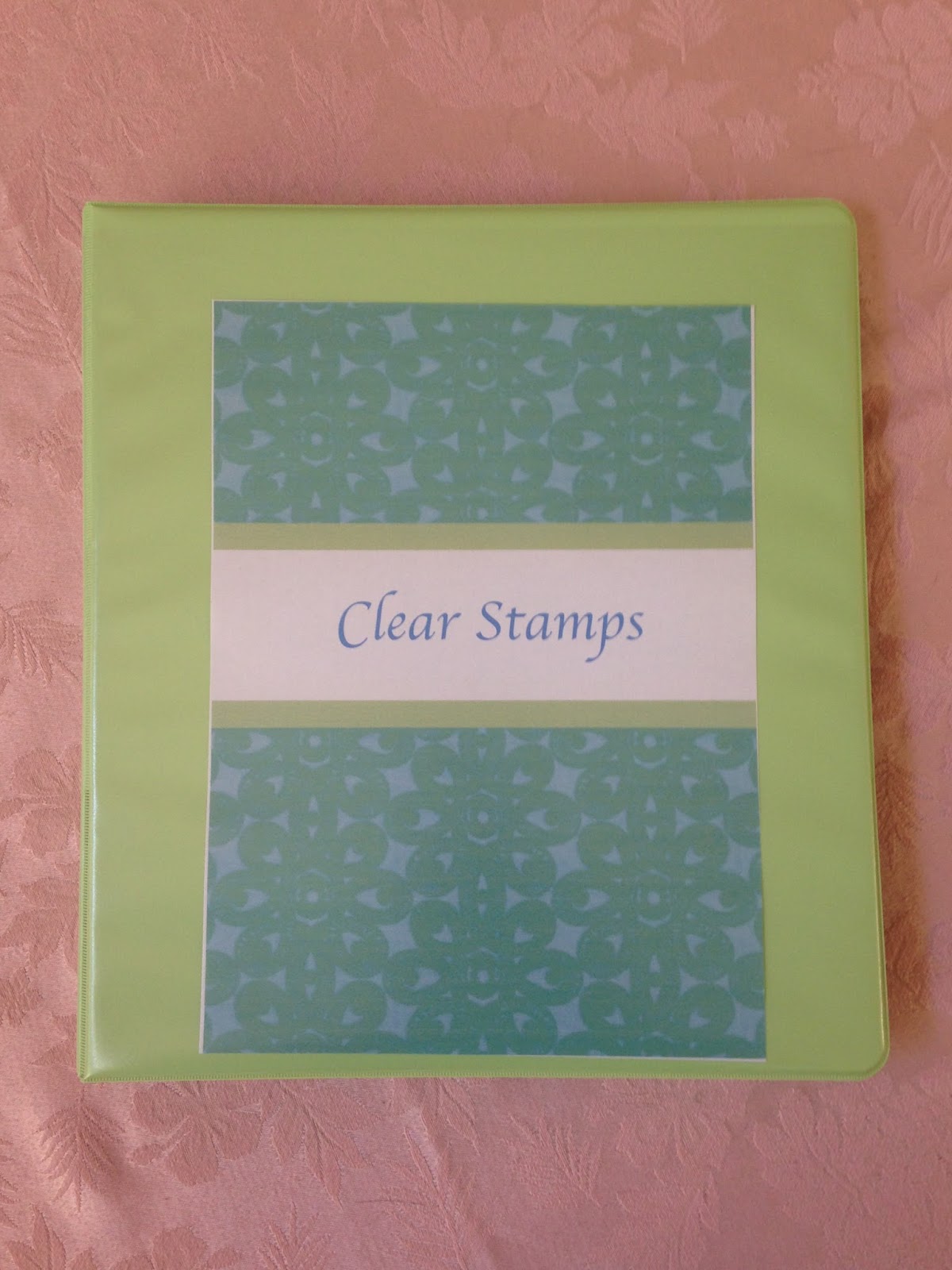 Kraftie Katie DIY Clear Stamp Storage