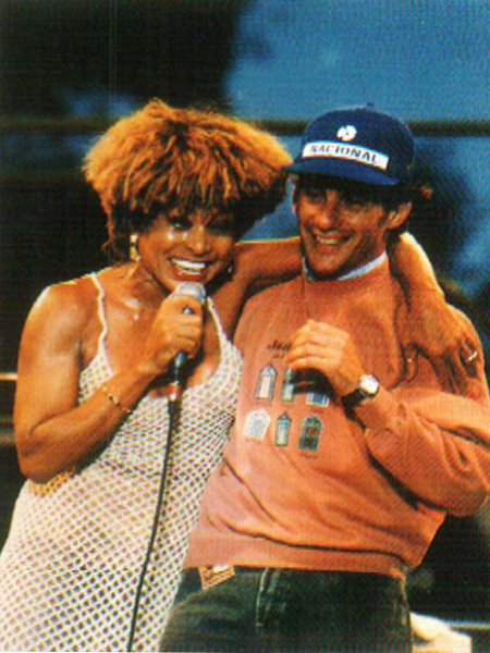 AYRTON SENNA CLUB: AYRTON SENNA AND TINA TURNER