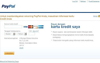 Cara Membuat Akun Paypal Tanpa Kartu Kredit