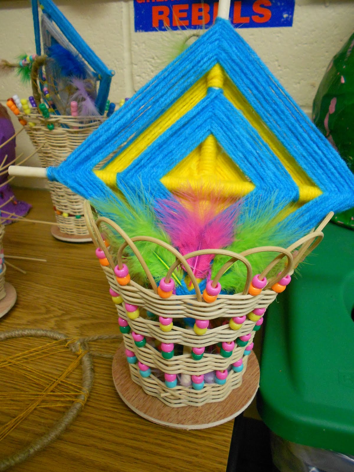 3rd Craft Project Completed! Basket Weaving ArtMuse67