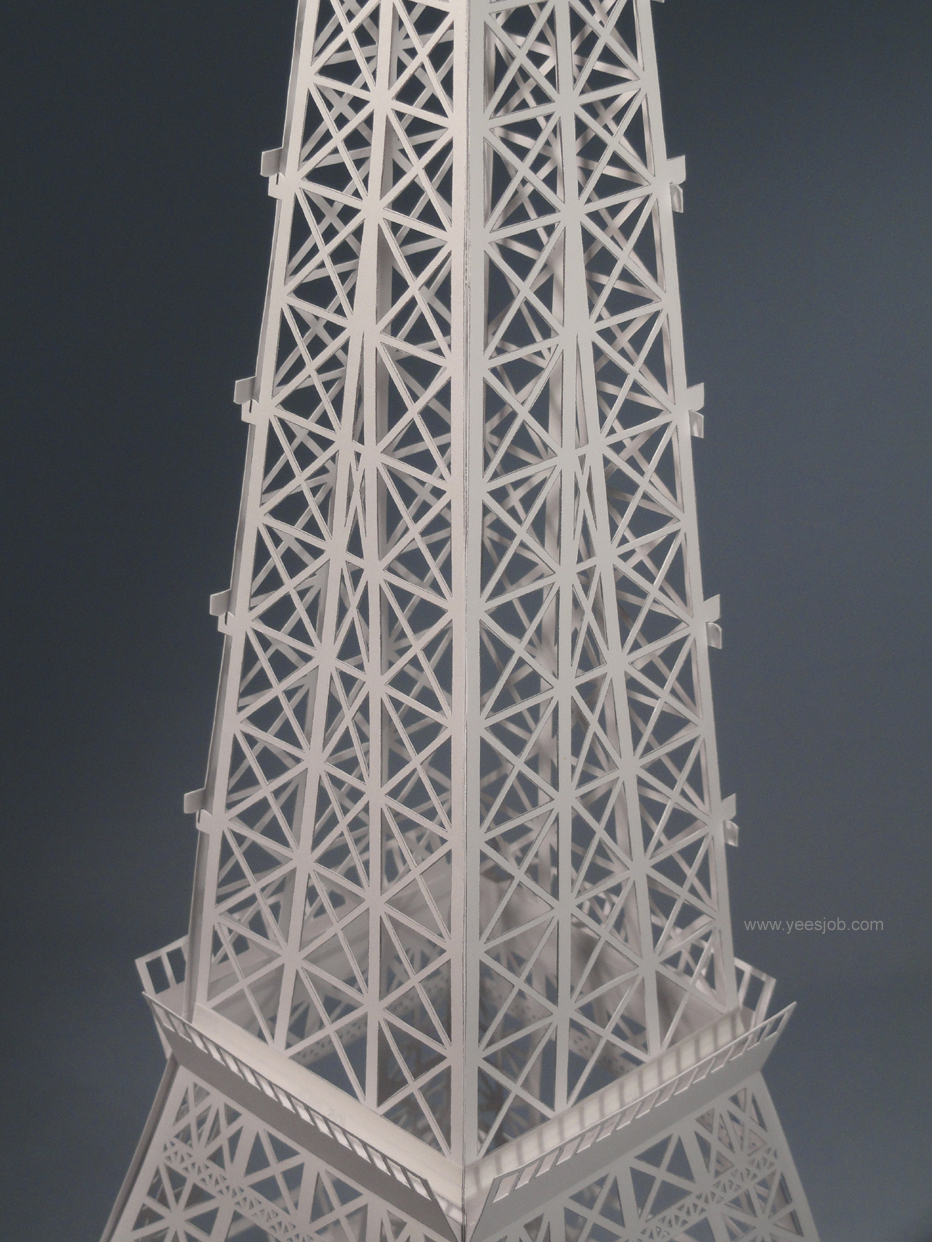 The Kingdom of Origami Architecture Eiffel Tower Origami Architecture