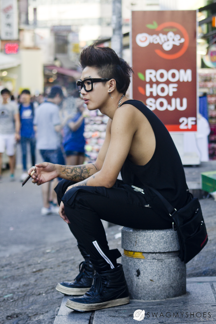 SwagMyShoes 2012 Summer Street Style at Hongdae Jin Hoon Kim