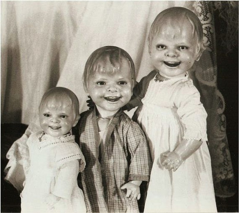 These Scary Vintage Dolls That Will Make Your Skin Crawl vintage everyday