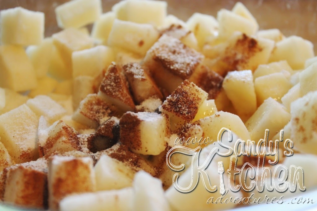 Baked Cinnamon Jicama (Apples) Sandy's Kitchen