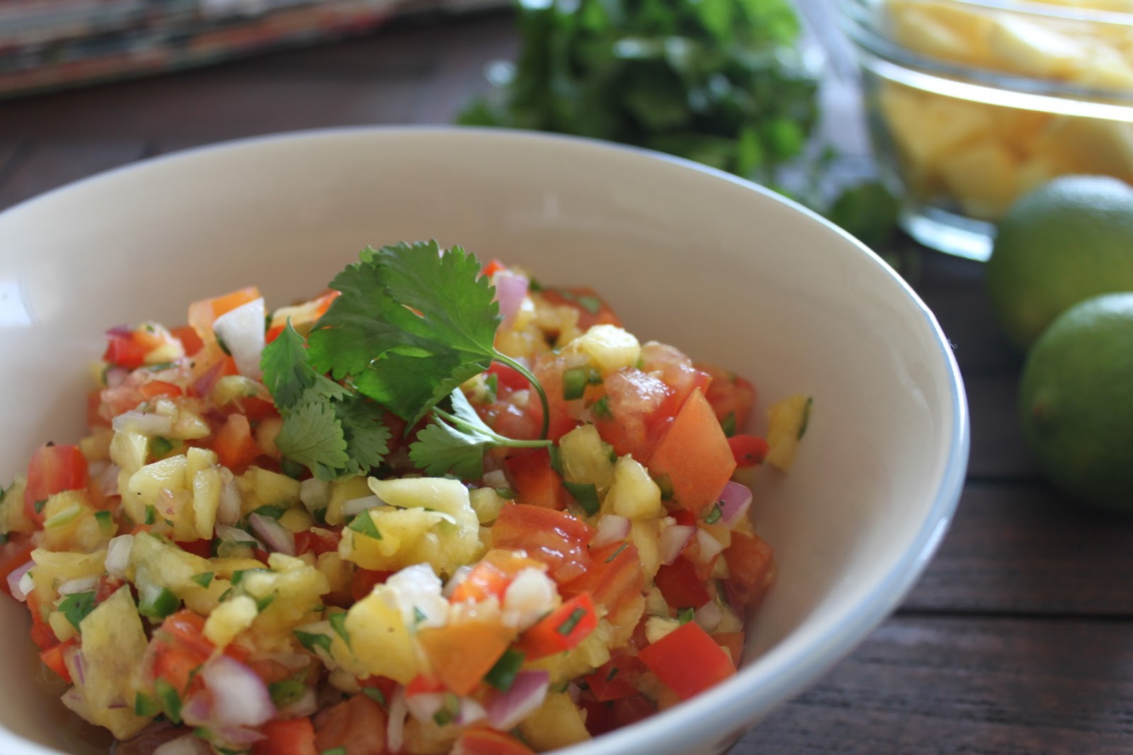 One Green Table Fresh Taste Pineapple Salsa