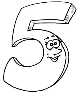 number coloring pages, free coloring pages