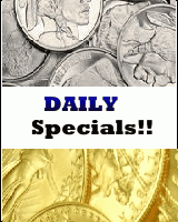 Gold & Silver Specials Today