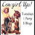 Woo Hoo! Guess Who Will Be Guest Hosting at Cowgirl Up!...Me!
