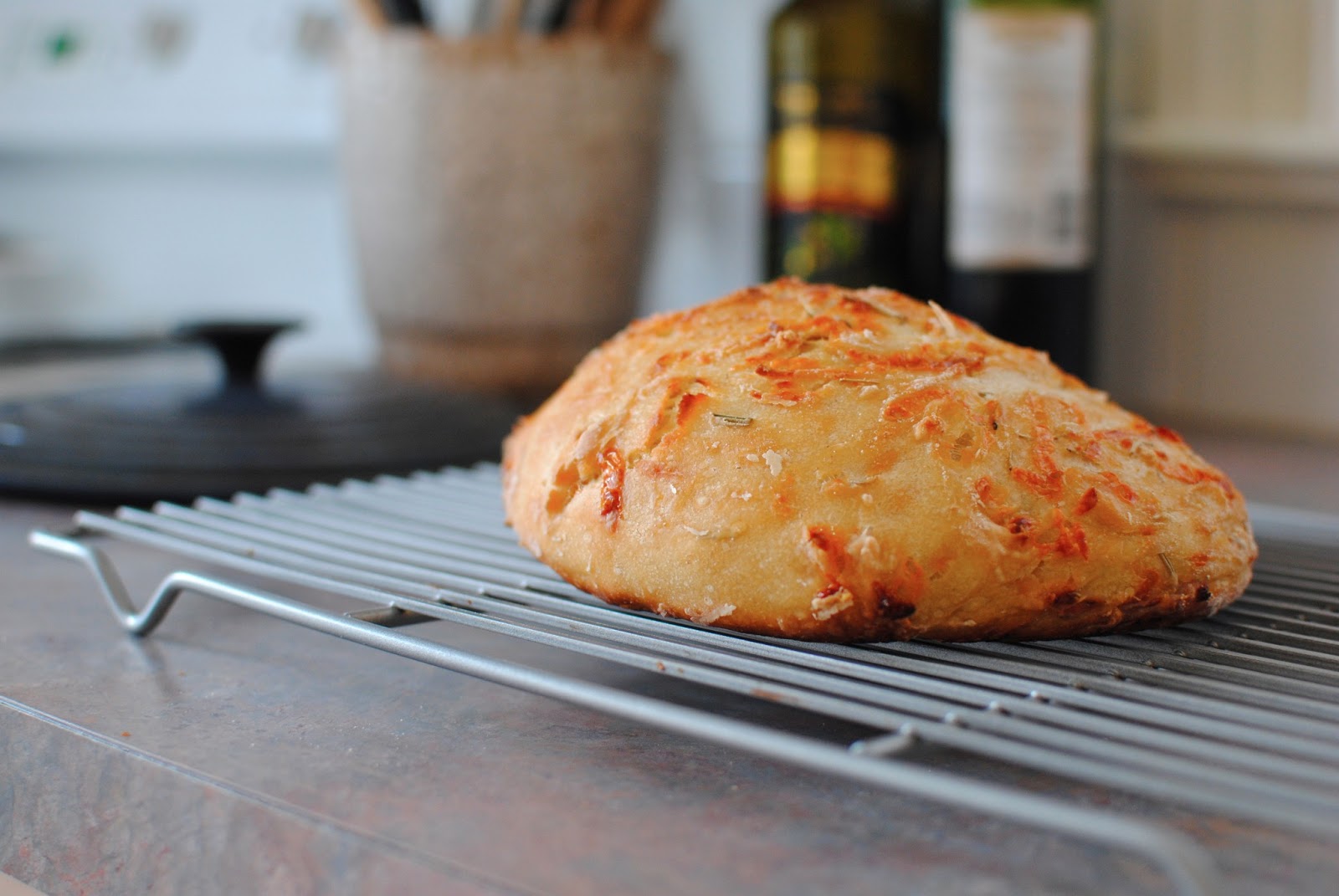 Rosemary & Parmesan Crusty Bread Sparkle & Stir