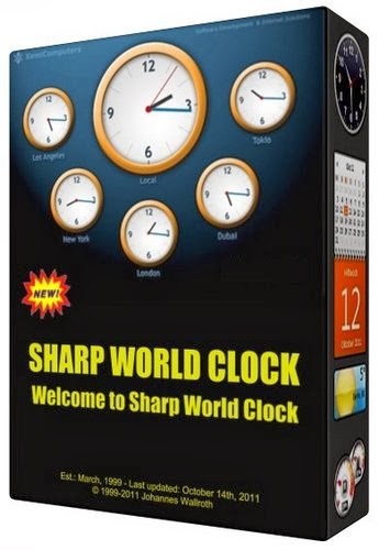  تحميل برنامج Sharp World Clock لمعرفة الساعة في أي مكان في العالم 2014 Sharp+World+Clock