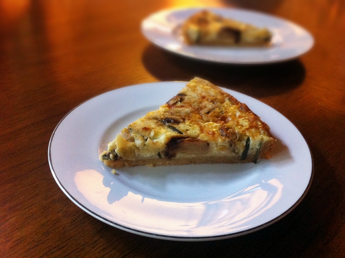 Ellebug Caramelised Garlic Quiche