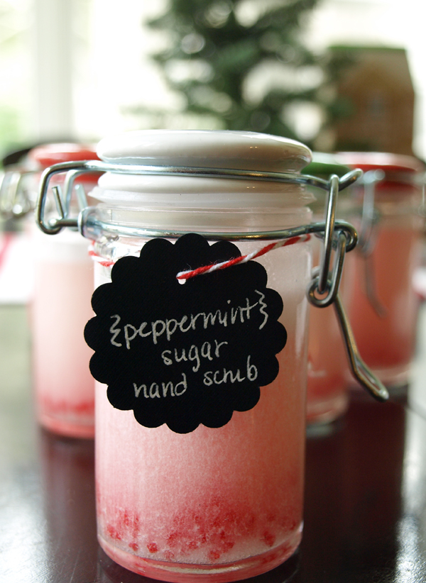 Peppermint Sugar Hand Scrub Less Than Perfect Life of Bliss