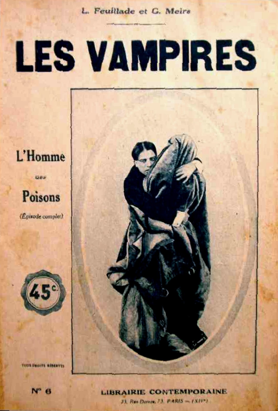 The Devil's Manor: Les Vampires 9: The Poisoner 1916