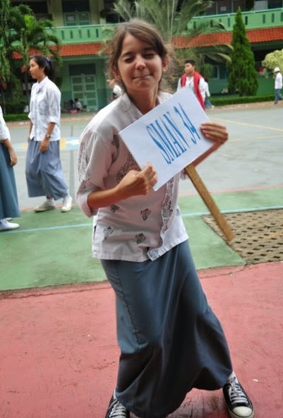 Foto Enzy Storia waktu masih sma Foto Enzy Storia waktu masih sma