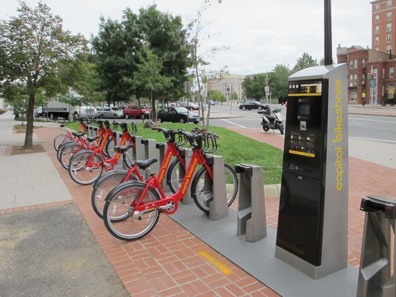 Places and Spaces Bikes in the nation's capitol
