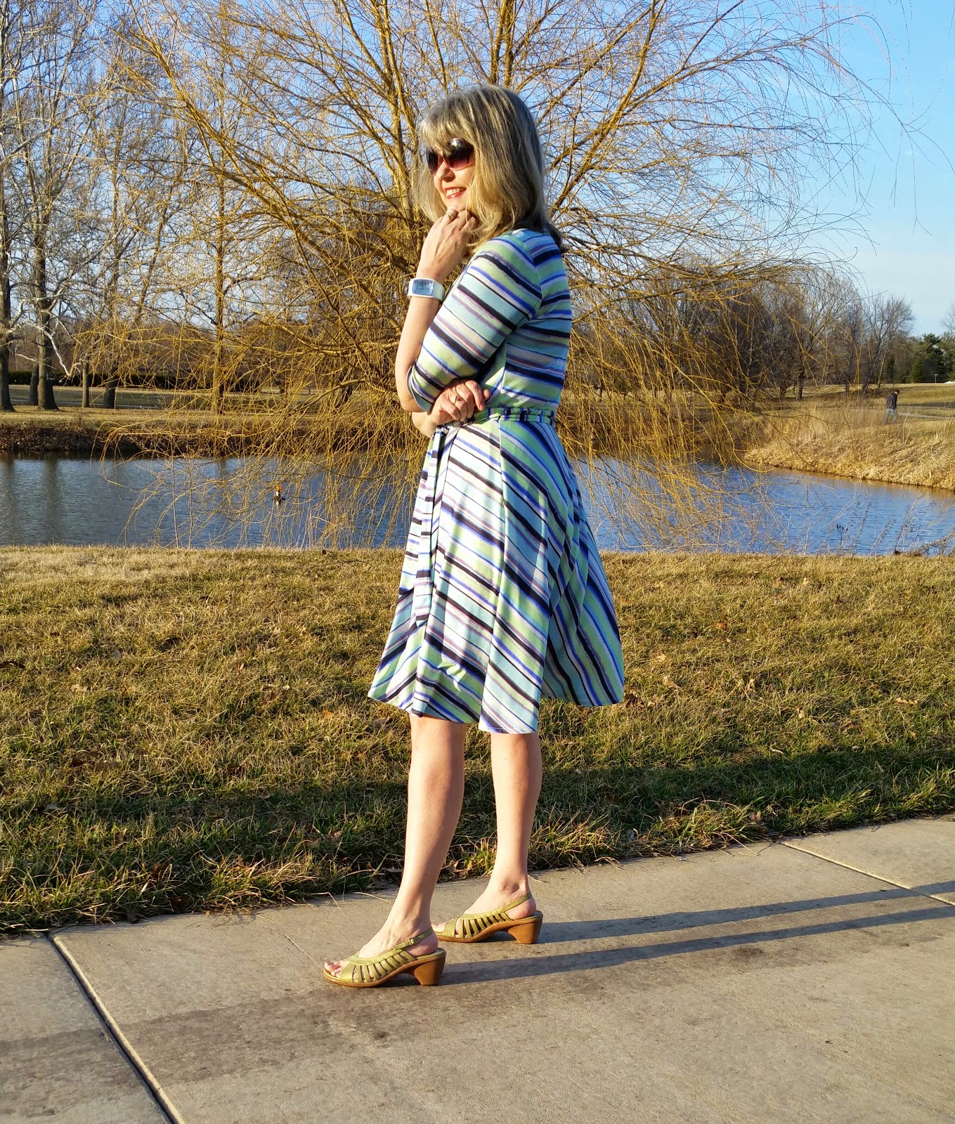 Made by a Fabricista: The Versatile Knit Wrap Dress