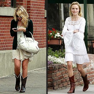 stylish cowgirl boots