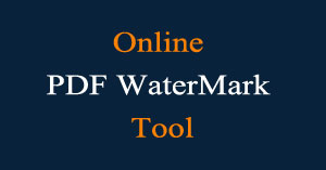 online pdf watermark tool online pdf watermark tool