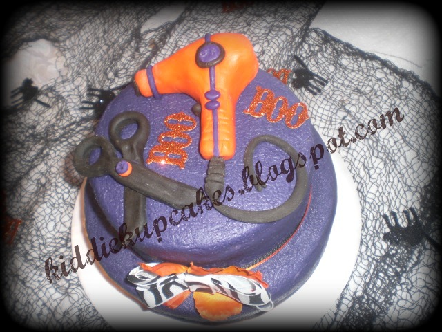 Baked By Bryn Halloween Cosmetology Cake