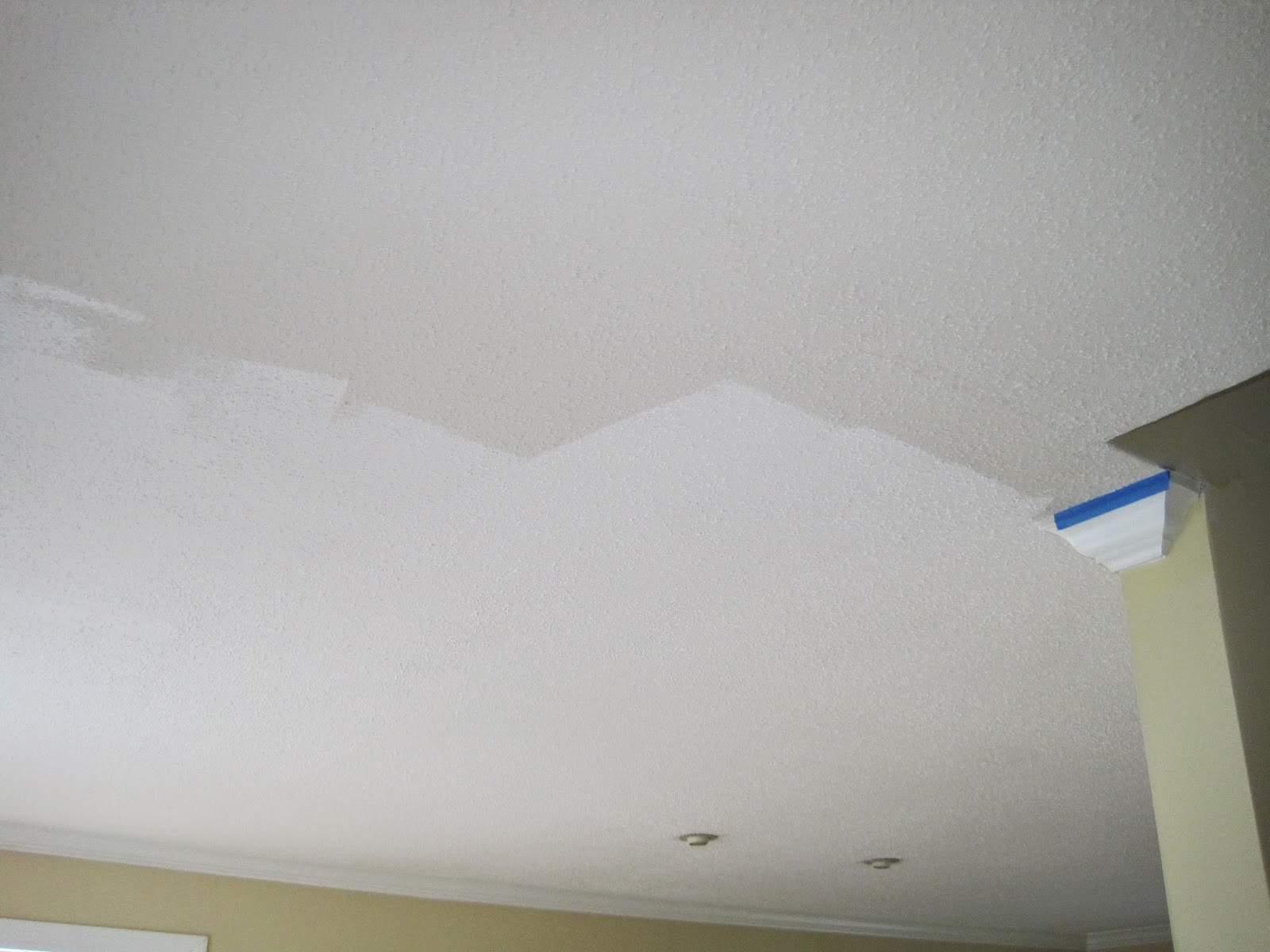 Decorated Chaos Tips for Painting a Popcorn Ceiling