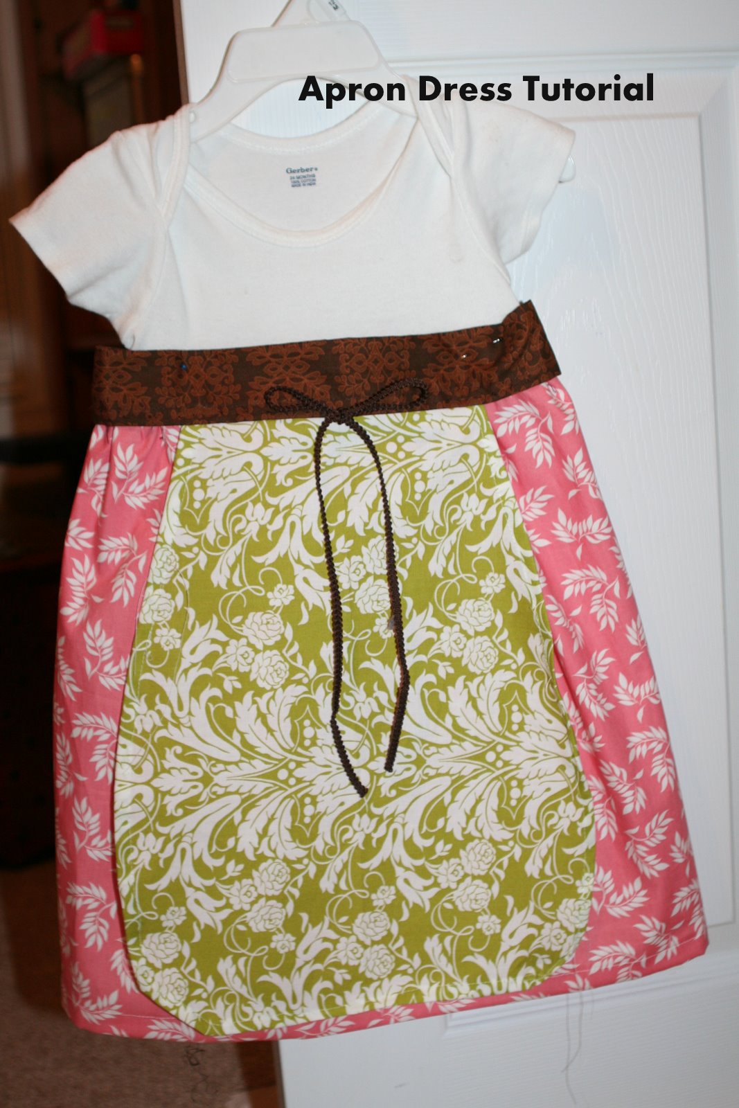 Sewing Mama RaeAnna Apron Dress Tutorial