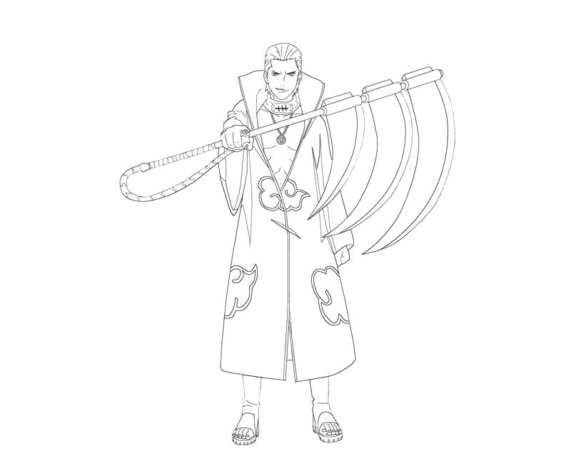 Hidan 4 Coloring Crafty Teenager