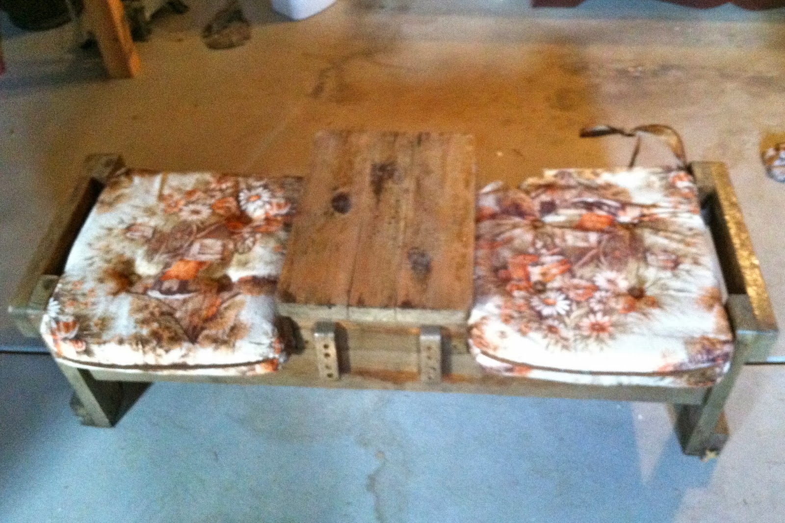 DIY Why Spend More Outdoor bench redo