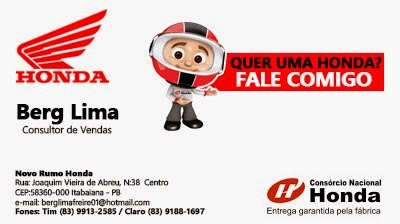 Adquira já sua moto Honda