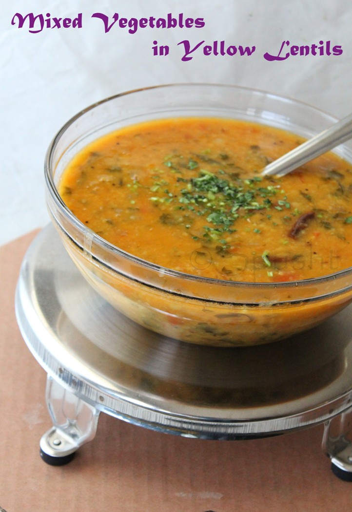 Spusht Mixed Vegetables in Yellow Lentils My Daily Dal