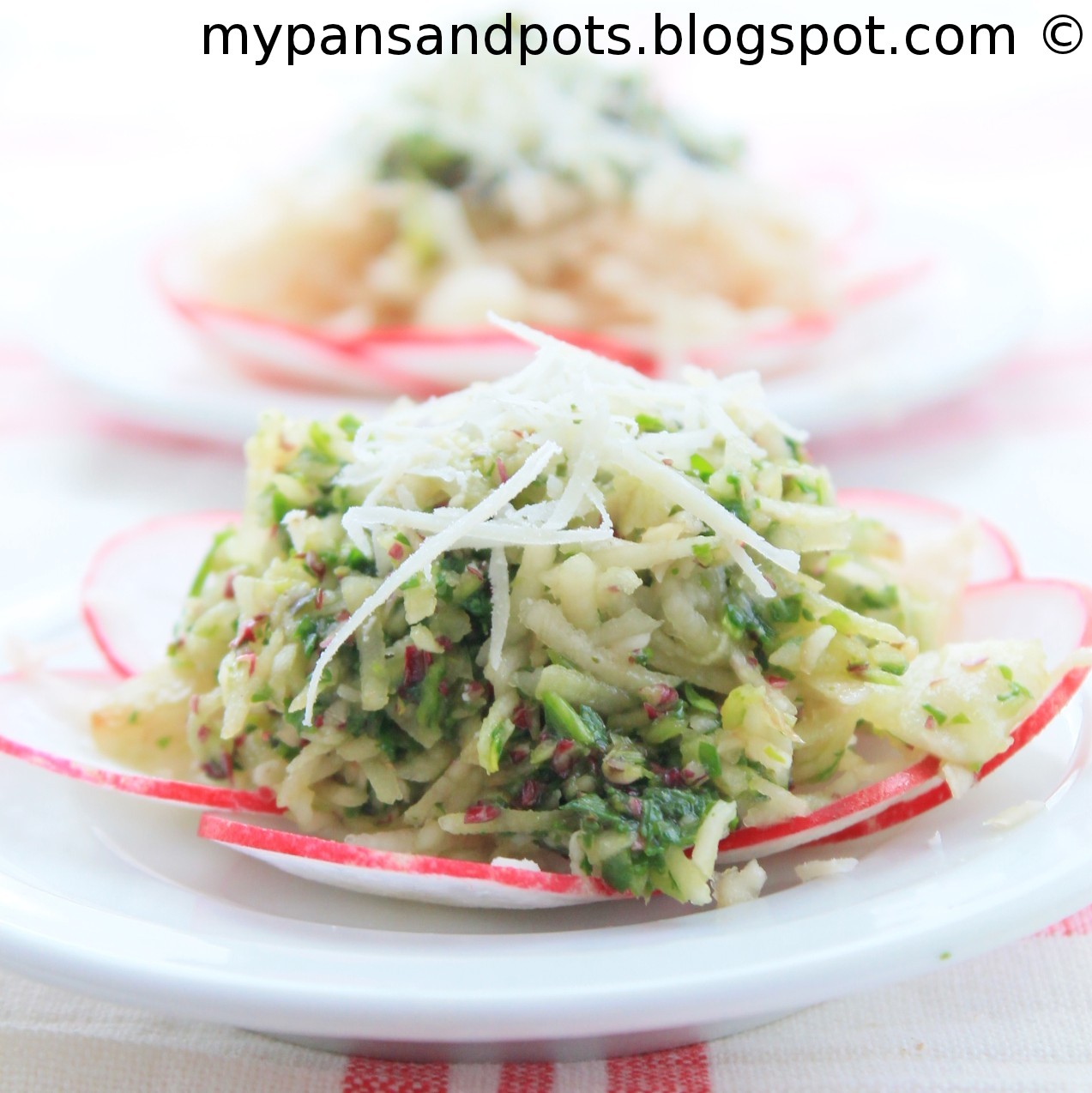 Fit&Yummy Salata od čičoke za zelenom salsom/Jerusalem Artichoke salad