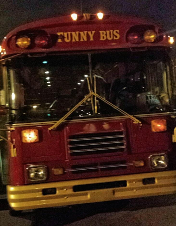 Sip + Play Things to do in Charlotte Charlotte Funny Bus tour wasn't