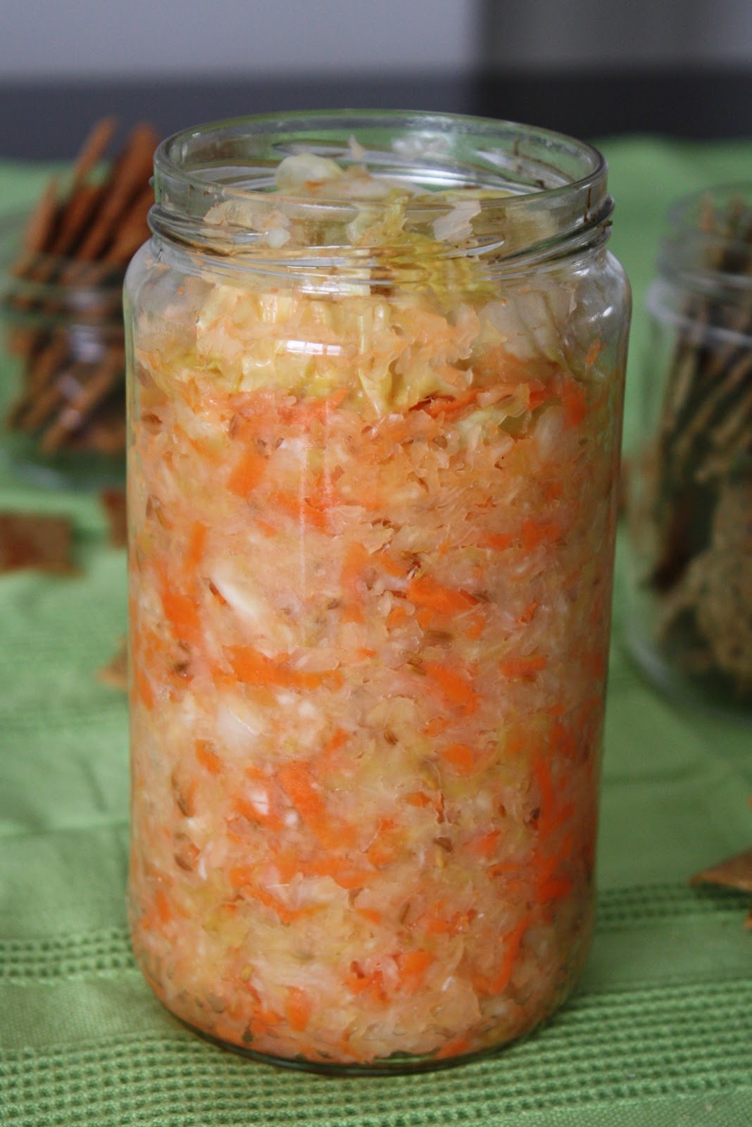 Food and Yoga for Life Homemade Sauerkraut