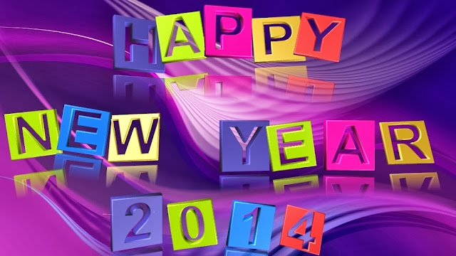 Abstract Beautiful Colorful Happy New Year Photos 2014 Happy New Year 2014 Wallpapers