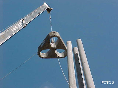 Ingeniería Eléctrica Explicada: Colocación de vínculos en postes de