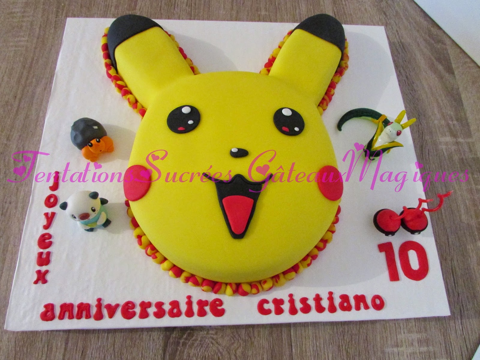 Gâteau Pokémon Pikachu - Quand les gâteaux Pokémon envahissent nos  assiettes - Elle à Table
