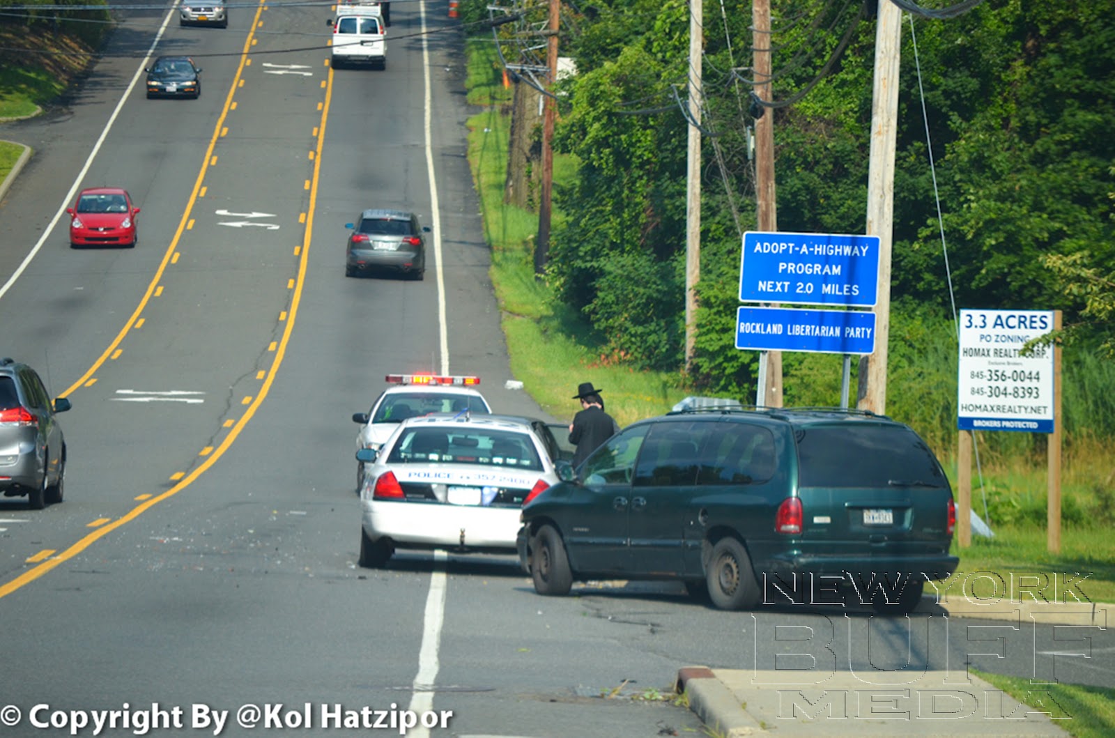 New York Buff Media Auto Accident With No Injuries