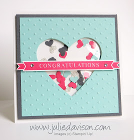 Stampin' Up! Occasions 4 You Wedding Shaker Card