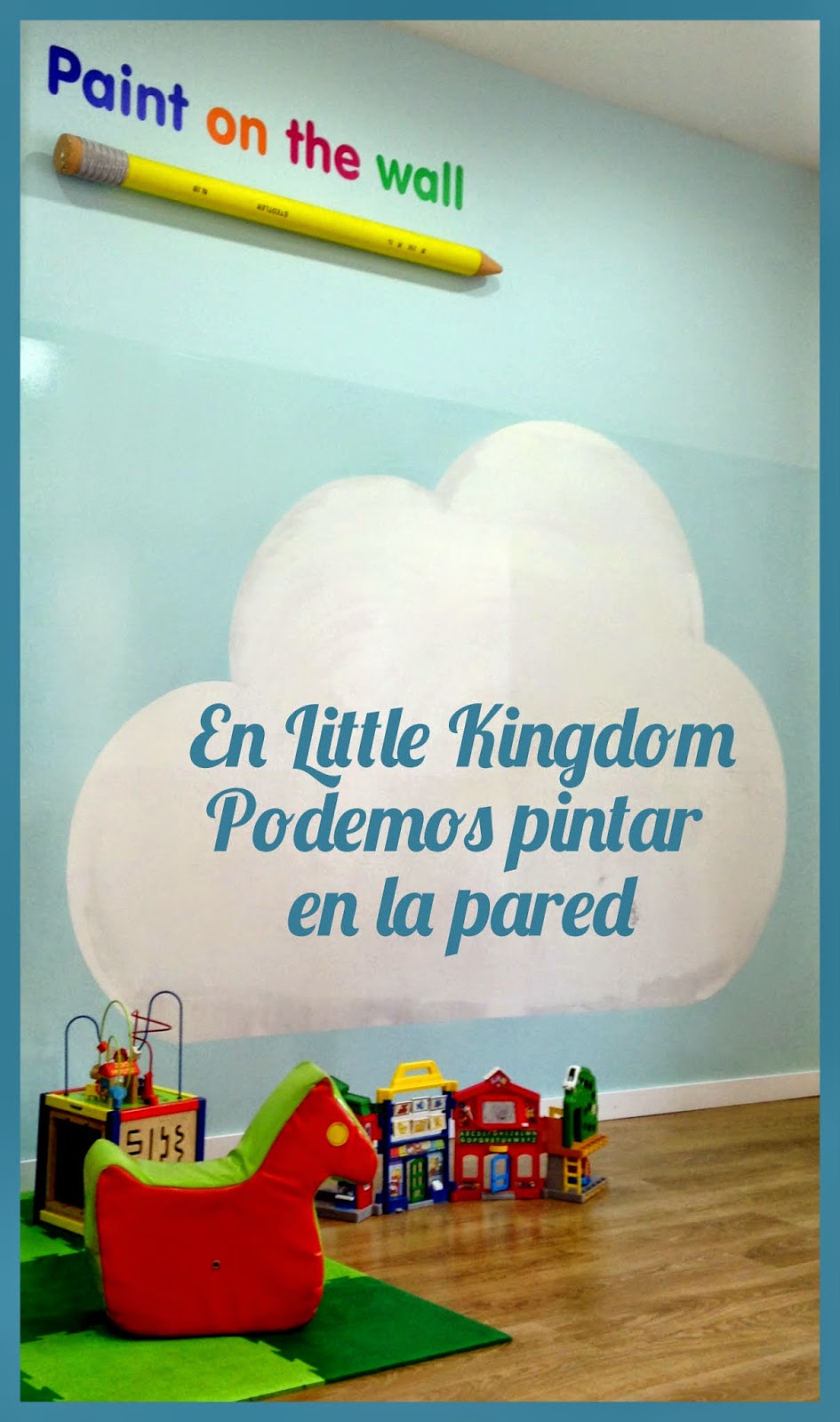 Nube para pintar en la pared en Little Kingdom Nube para pintar en la pared en Little Kingdom