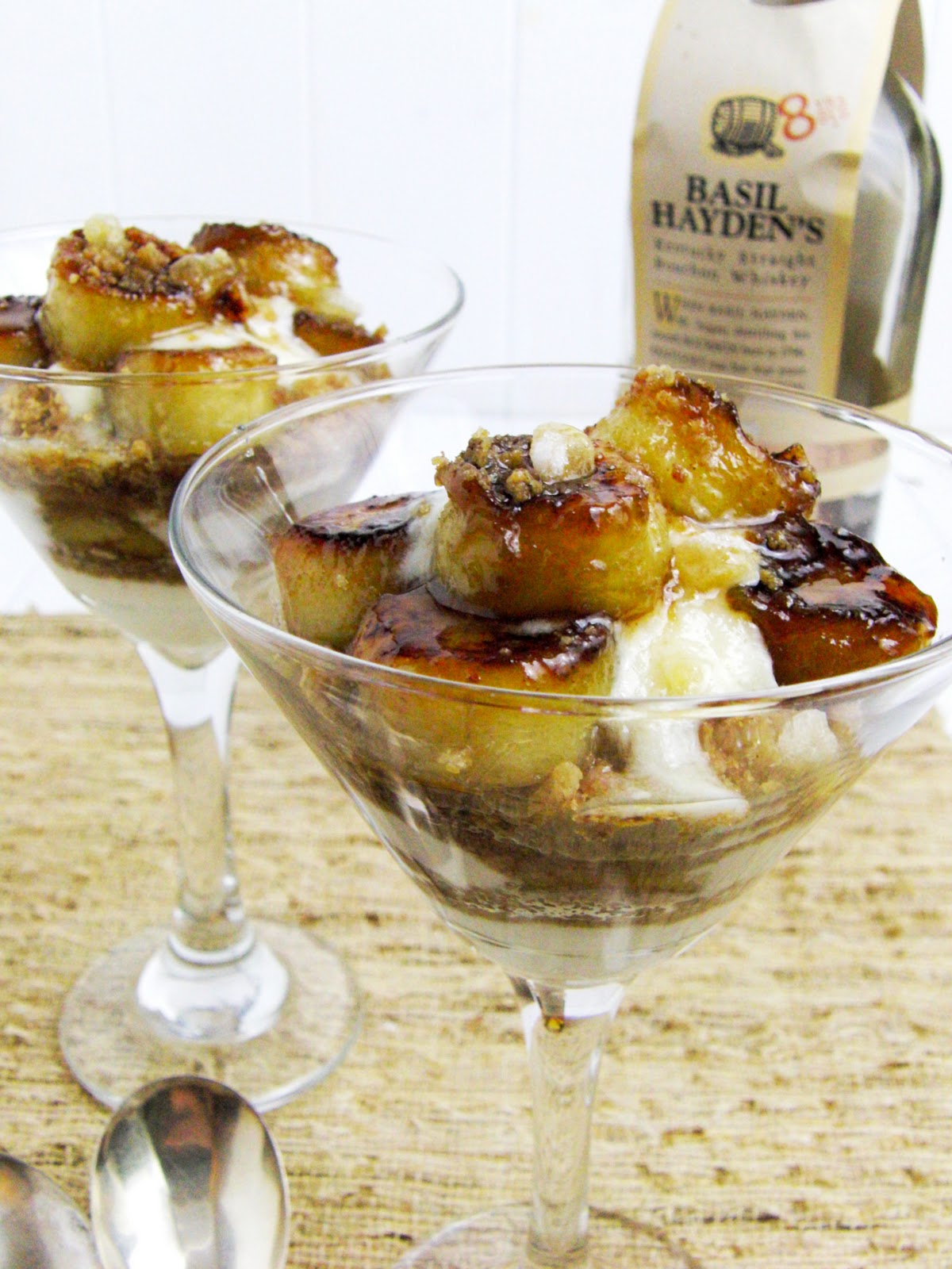 Curly Girl Kitchen Caramelized Banana Bourbon Ricotta Trifle