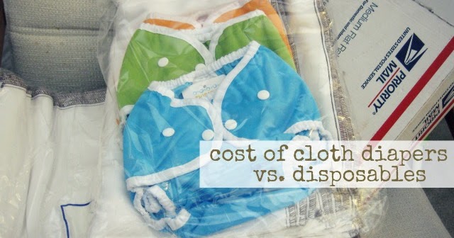 Cost of Cloth Diapering vs. Disposables - Prefolds Love