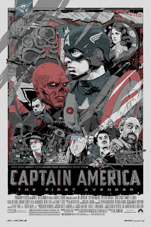 Pósters retro del Capitán América 4